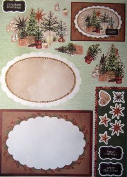 Studiolight, Card making pad Festive Forest