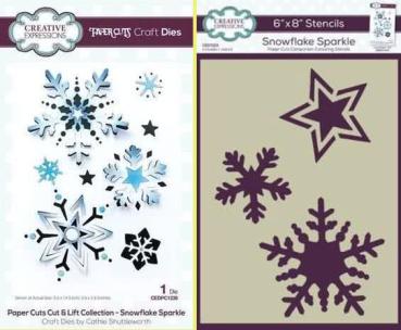 Creative Expressions, Bundle Mask and Die Snowflake, Sonderpreis