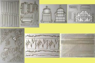 MBI, 10 Chipboards, div. Ausführungen