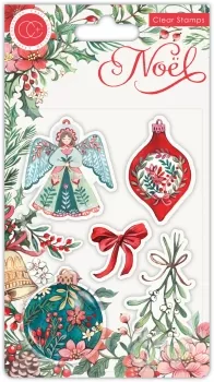 Craft Consortium Noel Clear Stamps Decorations