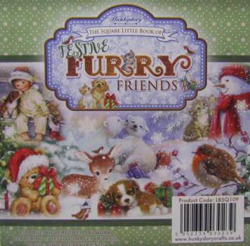 Hunkydory, The Square Little Book of Festive Furry Friends