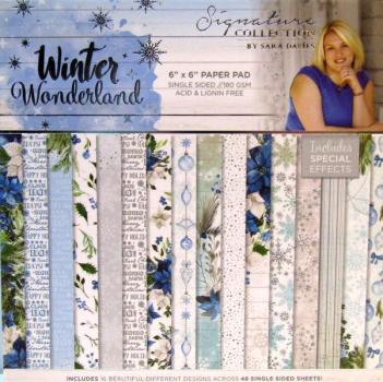 Crafters Companion, Paper pad Winter Wonderland