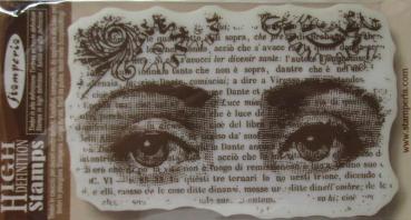 Stamperia, Natural Rubber Stamp Eyes