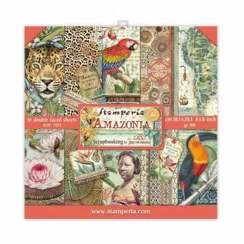 Stamperia Amazonia Inch Paper Pack