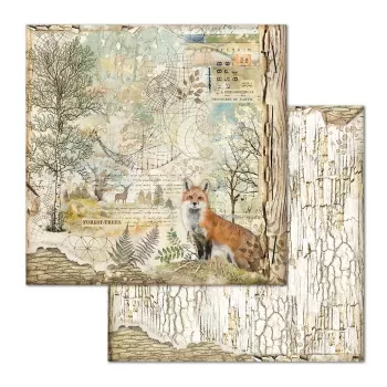 Stamperia Forest 12x12 Inch Paper Pack