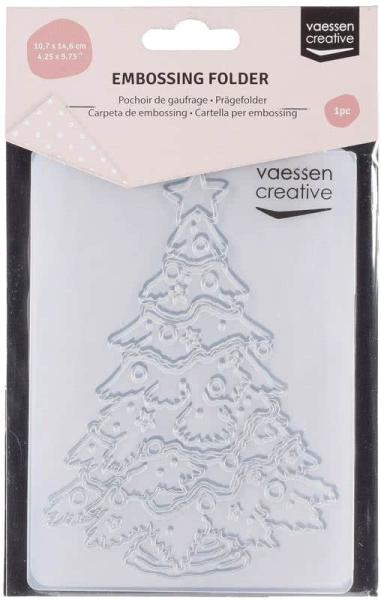 Vaessen Embossingfolder Weihnachtsbaum