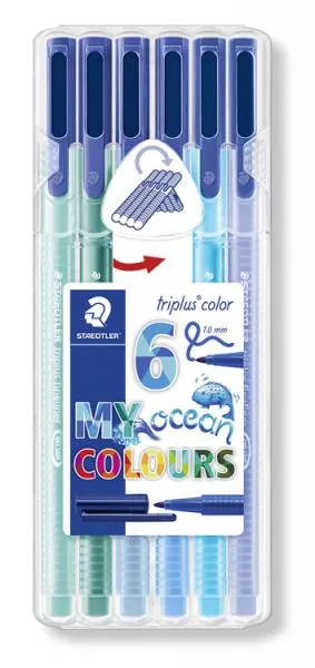 Staedler, Box Triplus Color Ocean