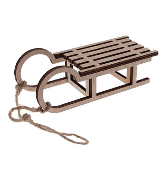 Stafil, Wooden sledge naturel