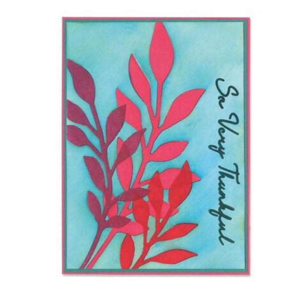 Sizzix, Layered Stencils by Stacey Park Cosmopolitan, Frond