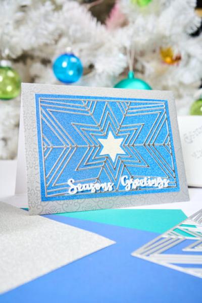 Sizzix, Die Cosmopolitan Christmas, Star Bright