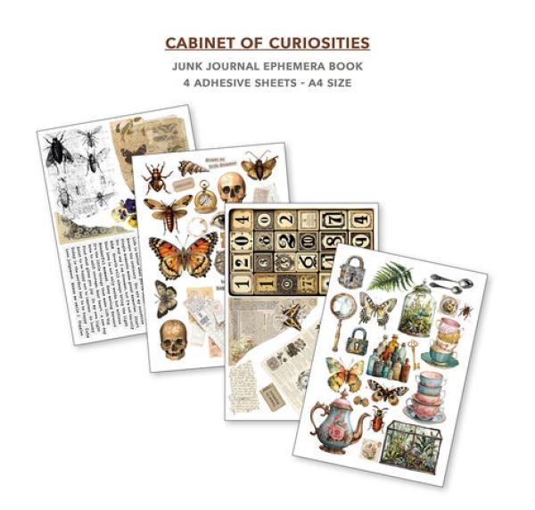 Ciao Bella, Cabinet of Curiosities A4 Junk Journal Ephemera Book