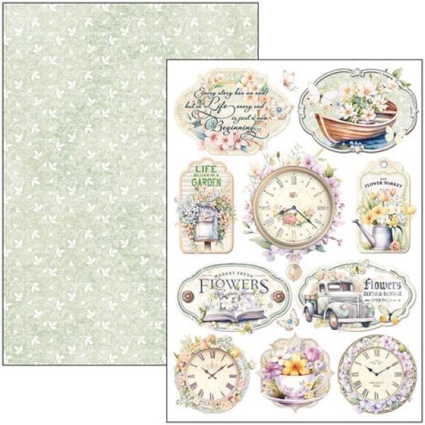 Ciao Bella, Flower Shop A4 Creative Pad