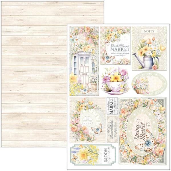 Ciao Bella, Flower Shop A4 Creative Pad