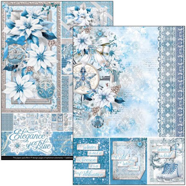 Ciao Bella, Elegance of Blue A4 Creative Pad