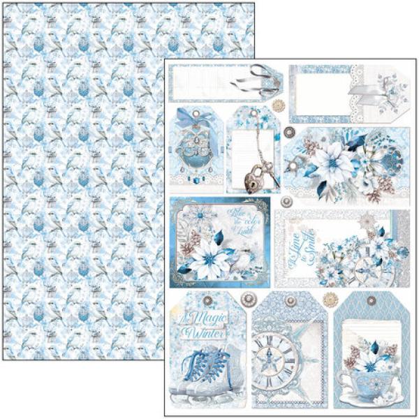 Ciao Bella, Elegance of Blue A4 Creative Pad