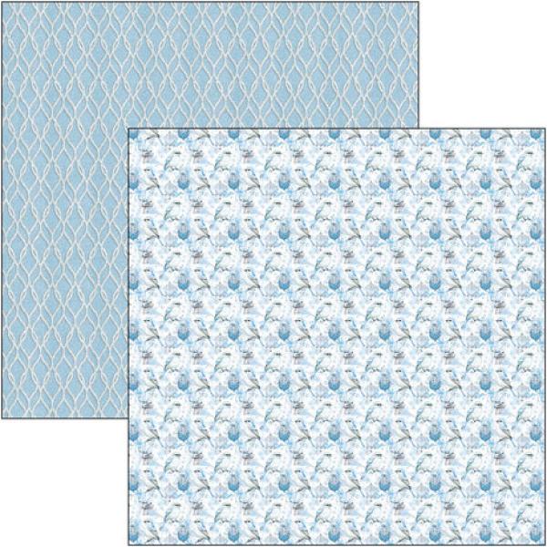 Ciao Bella, Elegance of Blue 12x12 Inch Patterns Pad 2