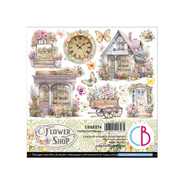 Ciao Bella, Flower Shop Fussy Cut Pad