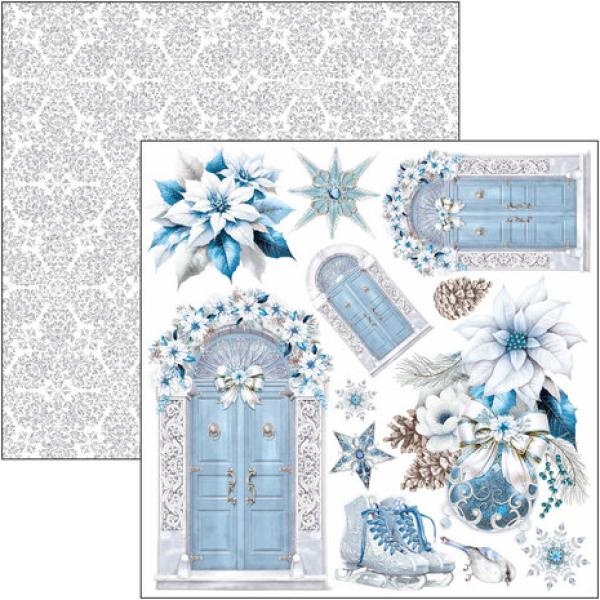 Ciao Bella, Elegance of Blue Fussy Cut Pad