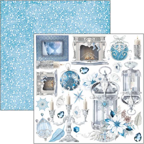 Ciao Bella, Elegance of Blue Fussy Cut Pad