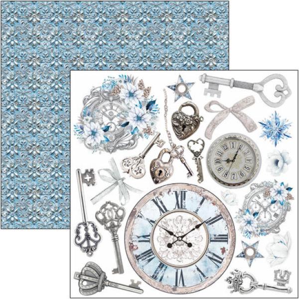 Ciao Bella, Elegance of Blue Fussy Cut Pad