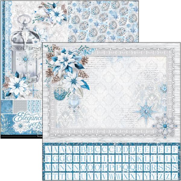 Ciao Bella, Elegance of Blue 12x12 Inch Patterns Pad