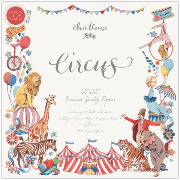 Craft Consortium, Circus 12x12 Inch Paper Pad