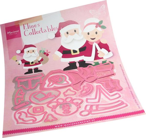 Marianne Design • Collectables Dies Eline's Santa & Mrs Claus