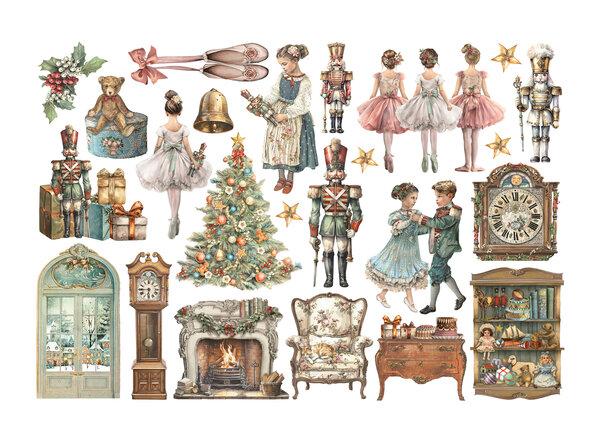 Stamperia, The Nutcracker Ephemera