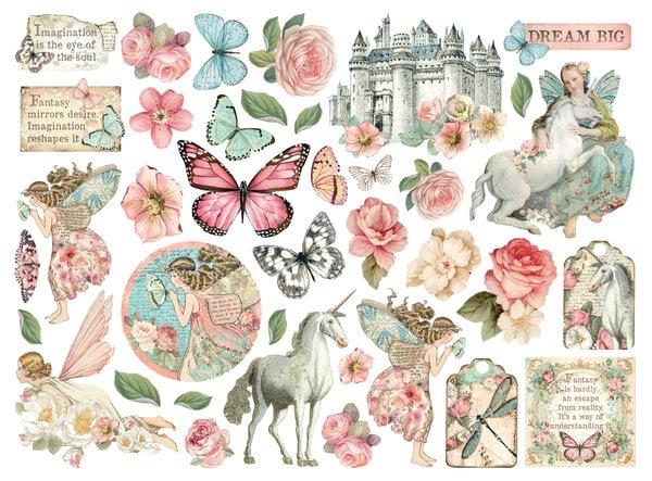 Stamperia, Wonderland Die Cuts Assorted