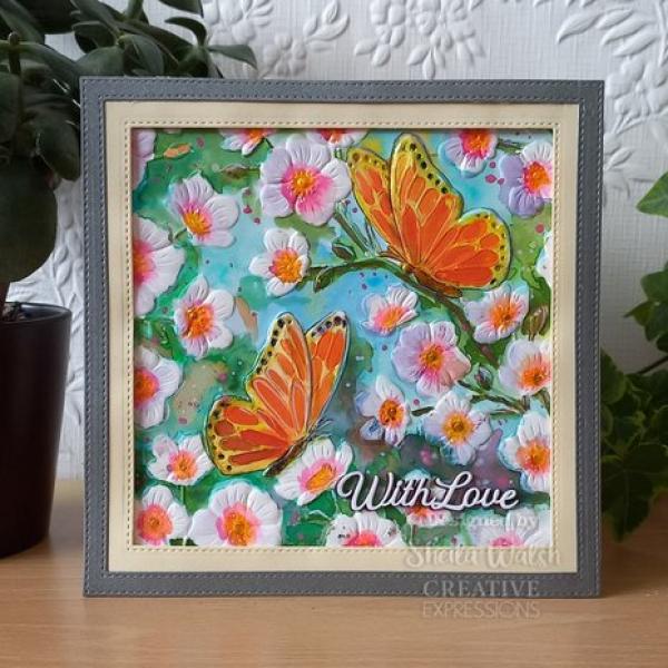 Creative Expressions • Sue Wilson 3D Embossing Folder Butterfly Garden