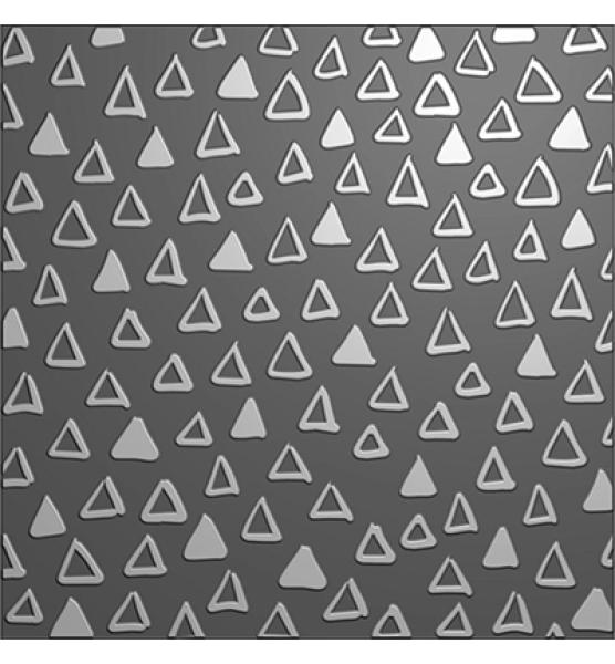 Nellie's Choice, 3D Embossing Folder Triangles