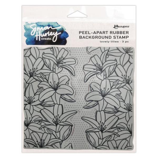 Ranger, Simon Hurley create. Background Stamp Lovely Lilies