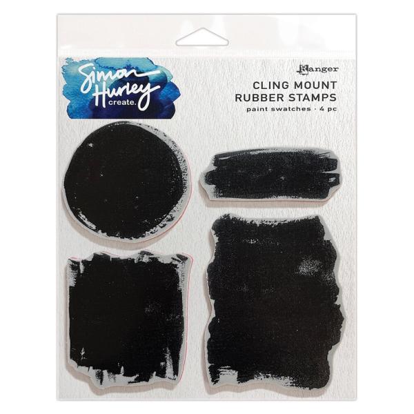 Ranger, Simon Hurley create. Cling Mount Rubber Stamp Paint Swatches