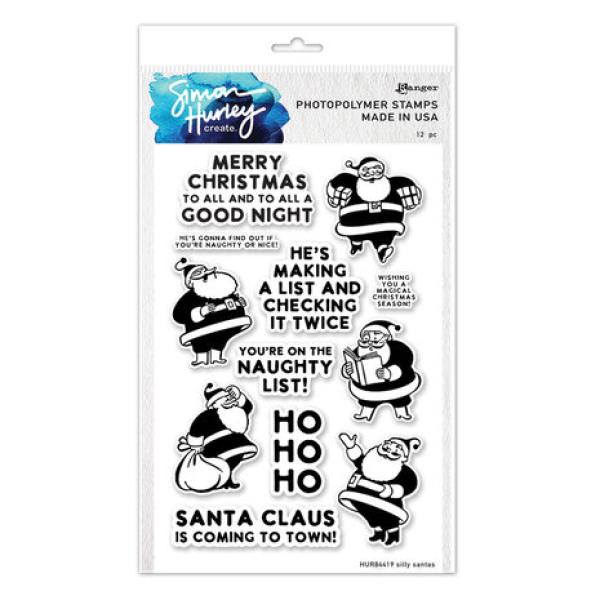 Ranger, Simon Hurley create. Stamps Silly Santa