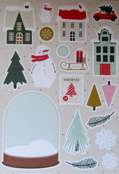 Studiolight • Paper Pad Sweet Christmas Essentials nr.203