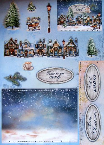 Studiolight • Card making pad Dreamy Christmas Essentials nr.12