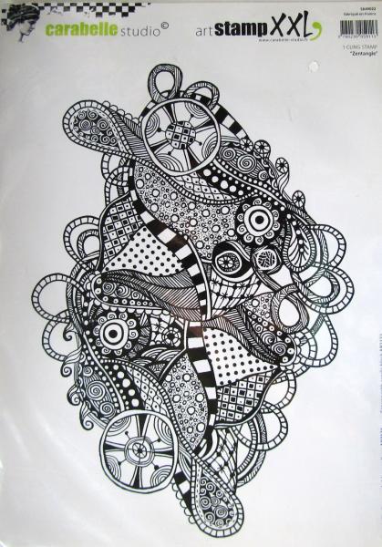 Carabelle Studio, Art Stamp XXL Zentangle