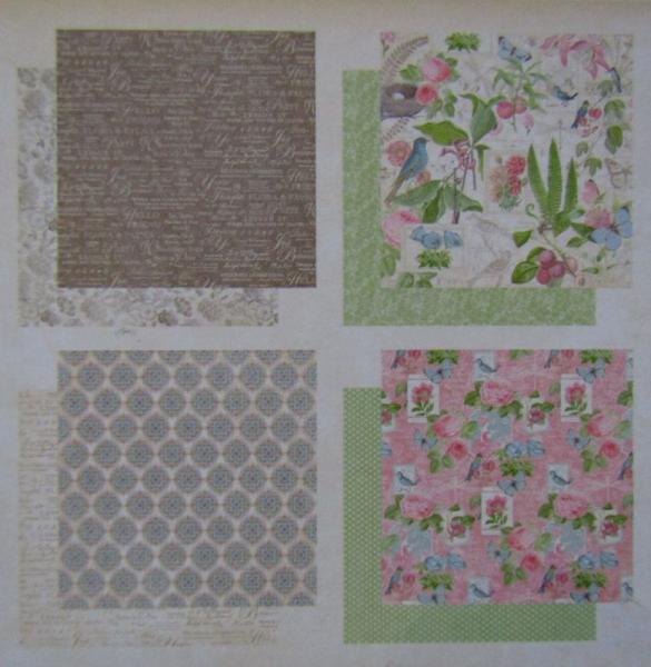 Grahic45, Scrapbook Block Botanical Tea