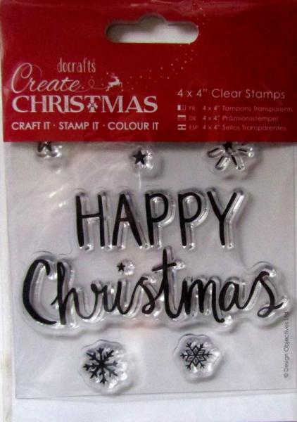 Docrafts, Stamp Happy Christmas