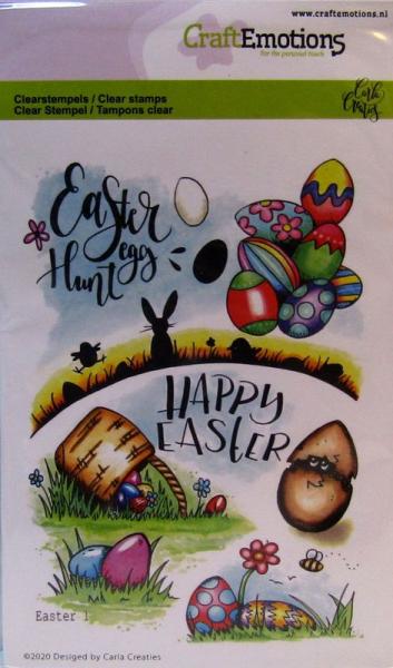 CraftEmotions Stamps Easter 1