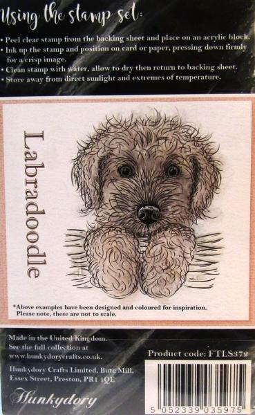 Hunkydory, For the Love of Stamps Labradoodle