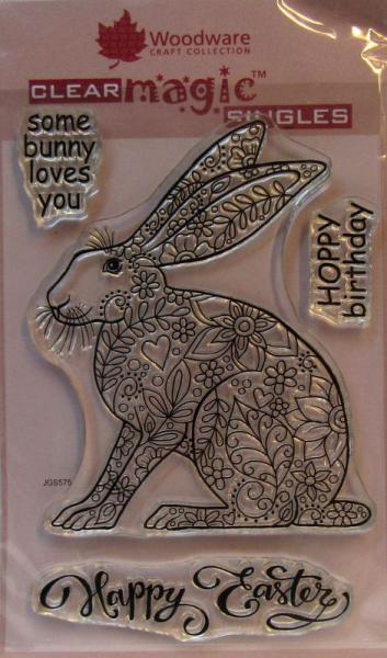 Woodware, Stamp Decorative Hare