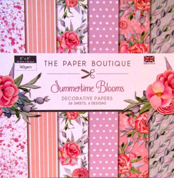 The Paper Boutique, Summertime Blooms, Paper Kit