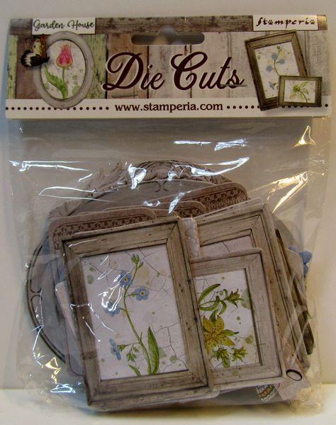 Stamperia, Die Cuts Garden House