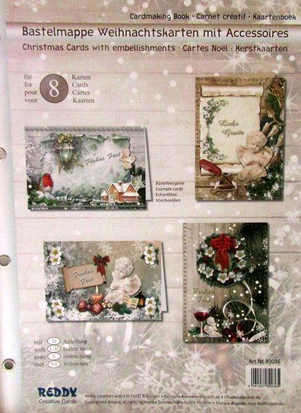 Reddy, Bastelmappe 3D Weihnachtskarten mit Accessoires