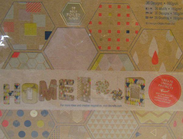 Papermania, Paper Pack Capsule Geometric Kraft