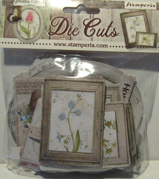 Stamperia, Garden House Die Cuts Assorted