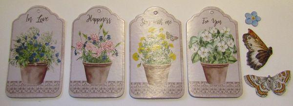 Stamperia, Garden House Die Cuts Assorted