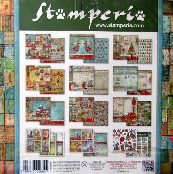 Stamperia, Christmas Patchwork, Scrapbooking