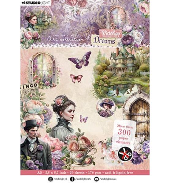 Studiolight • Paper Pad Paper elements Victorian Dreams nr.141